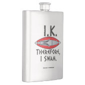 IKでホワイトウォーターのカヤッカーを泳いだ フラスク (右)