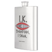 IKでホワイトウォーターのカヤッカーを泳いだ フラスク (左)