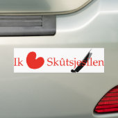 IkのhouのバンSkutsjesilen. バンパーステッカー (車上)