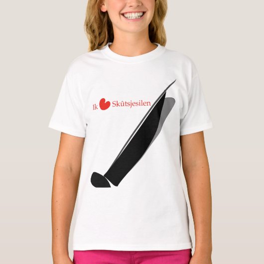 IkのhouのバンSkutsjesilen. Tシャツ (正面)