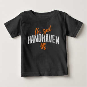 IKザールハンドヘブンオランダモットー ベビーTシャツ