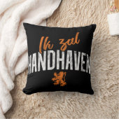 IKザールハンドヘブンクッションクッションオランダモットー クッション (ブランケット)