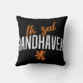 IKザールハンドヘブンクッションクッションオランダモットー クッション (裏面)