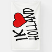 Ikハートホランドbkオンwt bnrcnm 横断幕 (縦)