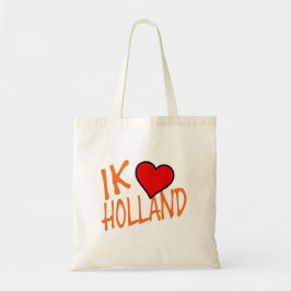 IkハートHollandまたはbtcnt トートバッグ