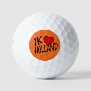 IkハートHolland bk on or be6 gbcnt ゴルフボール