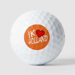 IkハートHolland wt onまたはbe6 gbcnt ゴルフボール
