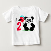 Ik ben 2 verjaardag ベビーTシャツ (正面)