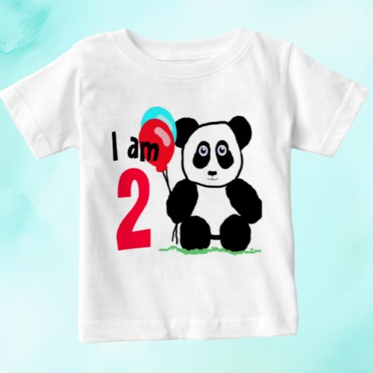 Ik ben 2 verjaardag ベビーTシャツ