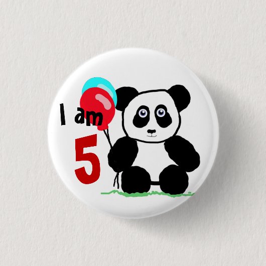 Ik ben 5 verjaardag 缶バッジ (正面)