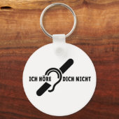 Ik ben doof.ドゥーベン、ひげっ張り。リップレゼン キーホルダー (正面)