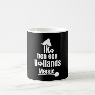 Ik Ben Een Hollands Meisje – ウィメンズサッカーファン コーヒーマグカップ