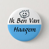 Ik ben van Haagem 缶バッジ (正面)