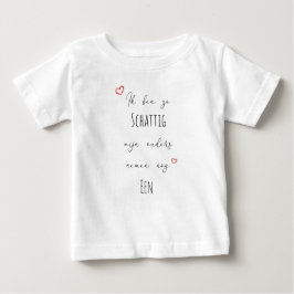 Ik ben zo schattig mijn ouders nemen nog ... ベビーTシャツ