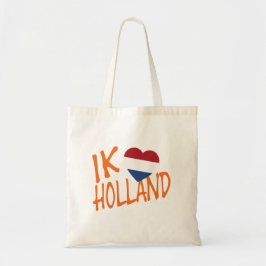 Ik Heartflag Hollandまたはbtcnt トートバッグ