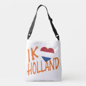 Ik Heartflag Hollandまたはwt cbbcnt上 クロスボディバッグ (裏面)