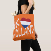 Ik Heartflag Holland Wt onまたはstcnt トートバッグ (クローズアップ)