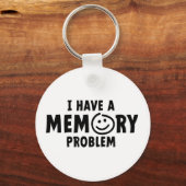 Ik heb eeen geheugen問題。アルツハイマー、デメンティ。 キーホルダー (正面)