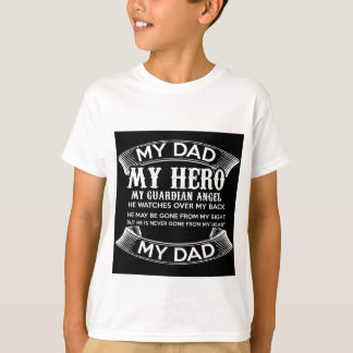 Ik houd van mijn vader  "My Dad My hero" Tシャツ