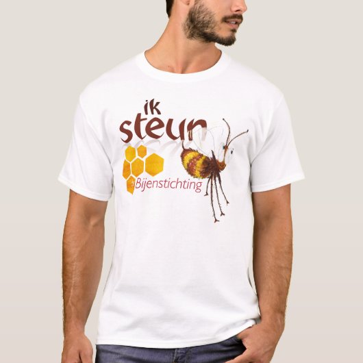 Ik steun de Bijenstichting Tシャツ (正面)