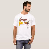 Ik steun de Bijenstichting Tシャツ (正面フル)