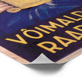 IKAバッテリー広告ファインアートポスター ポスター (角)