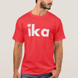 IKAポーランド姓Tシャツ Tシャツ