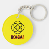 IKAGAIキーチェーン キーホルダー (裏面)