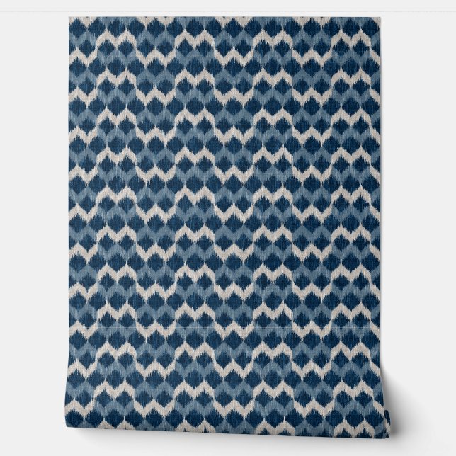 Ikat ウェーブ 壁紙 (ほどく)