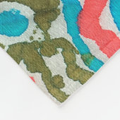 Ikat Ethnic Abstract Pattern. Shaman Pattern. Peni フリースブランケット (角)