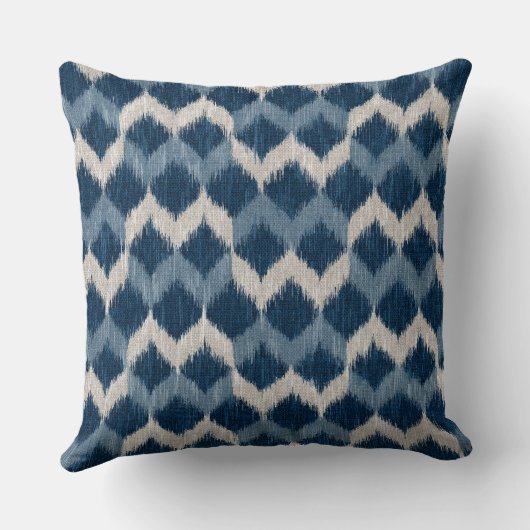 Ikat Wave クッション (裏面)