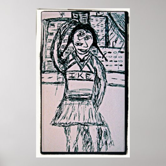 IKEチアリーダー ポスター (正面)