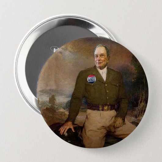 Ike Jacketのマイクが好き 缶バッジ (正面&裏面)