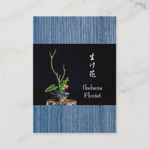 Ikebanaの花屋 名刺