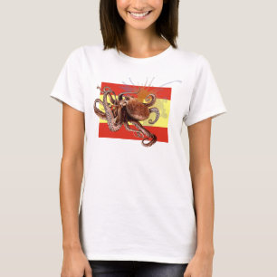 Ikerタコ Tシャツ