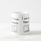 Iker定期テーブル名mag コーヒーマグカップ (中央)