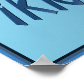 iKICKFLIPフレームのポスター ポスター (角)