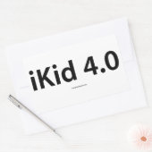 iKid 4.0長方形ステッカー 長方形シール (封筒)