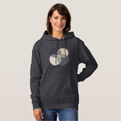 Ikigai Japanese Philosophy Glitch Aesthetic Hoodie パーカ (正面フル)