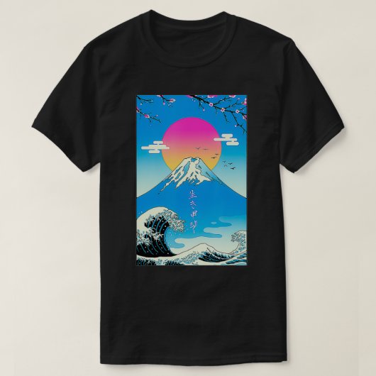 Ikigai  tシャツ (デザイン正面)