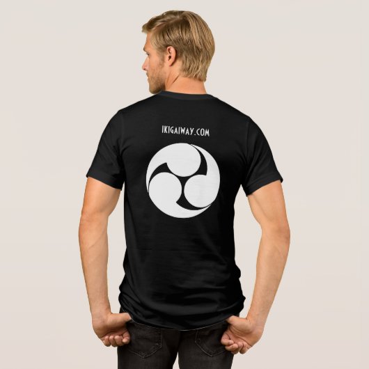 IkigaiWay Tシャツ (裏面全面)