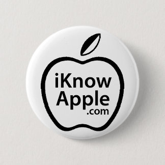 iKnowのAppleボタン 缶バッジ