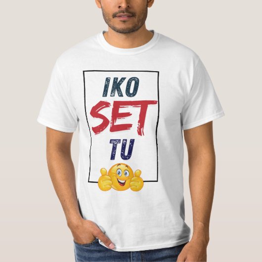 IKO SET TU Tシャツ (正面)