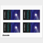 iKolabaあなたの内側の星のステッカーを見つける 長方形シール (シート)