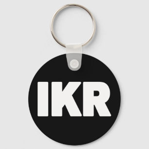 IKR   Text Slang Keychain キーホルダー