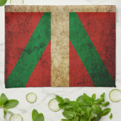 Ikurriña antigua キッチンタオル (折り畳み)