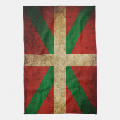 Ikurriña antigua キッチンタオル (縦)