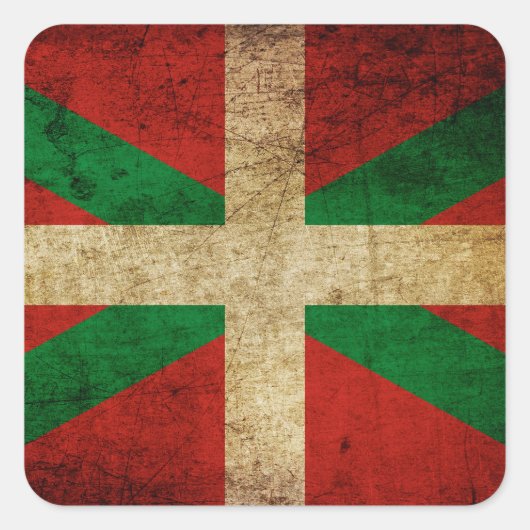 Ikurriña antigua スクエアシール (正面)