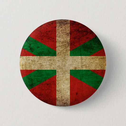 Ikurriña antigua 缶バッジ (正面)