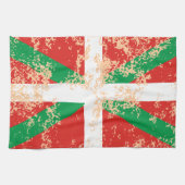 Ikurriña desgastada キッチンタオル (横)